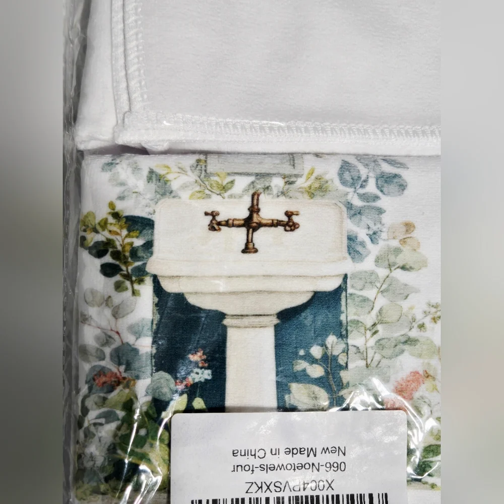 Inspirational Bathroom Towels Set‎ Dishcloth for Bath16x24 Inch, Set of 4